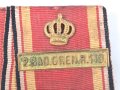 Baden, Ordenspange Centenarmedaille Preussen, Regierungsjubiläumsmedaille 1902, Erinnerungsabzeichen 2. Badisches Grenadier Regiment 110