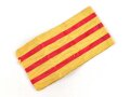 Baden,  Ordensband zum Ehrenzeichen für Arbeiter und männliche Dienstboten 1916-1918. Breite 35mm, Länge 14cm