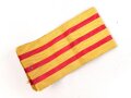 Baden,  Ordensband zum Ehrenzeichen für Arbeiter und männliche Dienstboten 1916-1918. Breite 35mm, Länge 14cm