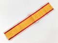 Lippe-Detmold, Band zum Kriegsverdienstkreuz Breite 35mm, Länge 18cm
