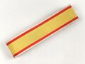 Baden,  Ordensband zur Felddienstauszeichnung 1849, Breite 35mm, sie erhalten je 15cm von der Rolle abgeschnitten