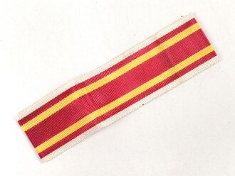Baden,  Ordensband zum Kriegsverdienstkreuz 1916. Breite 25mm, Länge 19,5cm