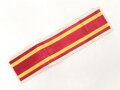 Baden,  Ordensband zum Kriegsverdienstkreuz 1916. Breite 25mm, Länge 19,5cm