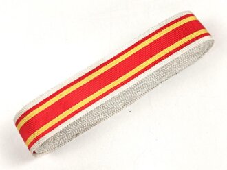 Baden,  Ordensband zum Kriegsverdienstkreuz 1916. Breite...