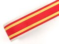Baden,  Ordensband zum Kriegsverdienstkreuz 1916. Breite 25mm, sie erhalten je 15cm von der Rolle abgeschnitten
