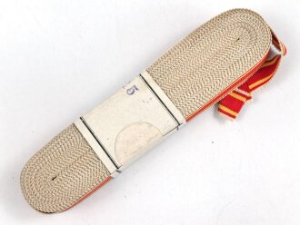 Baden,  Bündel Ordensband zur Bandspange zum Kriegsverdienstkreuz 1916. Breite 15mm, in der originalen Banderole, laut dieser 10 Meter