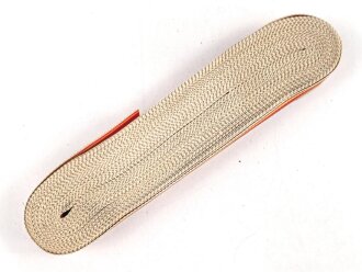 Baden,  Ordensband zur Bandspange zum Kriegsverdienstkreuz 1916. Breite 15mm, sie erhalten je 10cm von der Rolle abgeschnitten