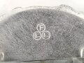 Kriegsmarine Schloß für die Paradefeldbinde der Beamten. Aluminium 60mm. Ungetragenes Stück aus altem Herstellerbestand