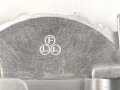 Kriegsmarine Schloß für die Paradefeldbinde der Beamten. Aluminium 60mm. Ungetragenes Stück aus altem Herstellerbestand