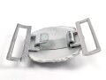 Kriegsmarine Schloß für die Paradefeldbinde der Beamten. Aluminium 60mm. Ungetragenes Stück aus altem Herstellerbestand