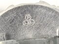 Kriegsmarine Schloß für die Paradefeldbinde der Beamten. Aluminium 60mm. Ungetragenes Stück aus altem Herstellerbestand