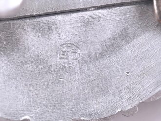 Kriegsmarine Schloß für die Paradefeldbinde der Beamten. Aluminium 60mm. Ungetragenes Stück aus altem Herstellerbestand