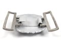 Kriegsmarine Schloß für die Paradefeldbinde der Beamten. Aluminium 60mm. Ungetragenes Stück aus altem Herstellerbestand