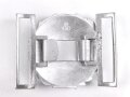 Kriegsmarine Schloß für die Paradefeldbinde der Beamten. Aluminium 60mm. Ungetragenes Stück aus altem Herstellerbestand