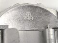 Kriegsmarine Schloß für die Paradefeldbinde der Beamten. Aluminium 60mm. Ungetragenes Stück aus altem Herstellerbestand