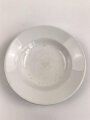 Heer, Kantinenporzellan Suppenteller, datiert 1939, Hersteller Rhenania Duisdorf-Bonn, Durchmesser 23cm, gebraucht