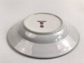Heer, Kantinenporzellan Suppenteller, datiert 1939, Hersteller Rhenania Duisdorf-Bonn, Durchmesser 23cm, gebraucht