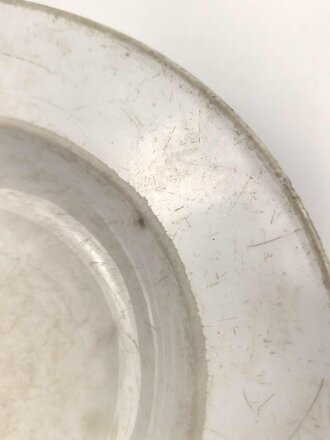Heer, Kantinenporzellan Suppenteller, datiert 1941, Hersteller Bauscher Weiden, Durchmesser 23cm, gebraucht