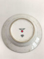 Heer, Kantinenporzellan Suppenteller, datiert 1941, Hersteller Bauscher Weiden, Durchmesser 23cm, gebraucht