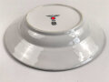 Heer, Kantinenporzellan Suppenteller, datiert 1939, Hersteller Rhenania Duisdorf-Bonn, Durchmesser 23cm, gebraucht
