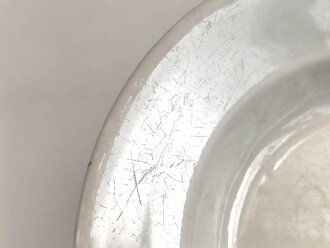 Heer, Kantinenporzellan Suppenteller, datiert 1939, Hersteller Rhenania Duisdorf-Bonn, Durchmesser 23cm, gebraucht