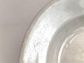 Heer, Kantinenporzellan Suppenteller, datiert 1939, Hersteller Rhenania Duisdorf-Bonn, Durchmesser 23cm, gebraucht