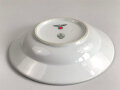 Heer, Kantinenporzellan Suppenteller, datiert 1937, Hersteller Hutschenreuther Hohenberg, Durchmesser 24cm, gebraucht