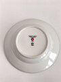 Heer, Kantinenporzellan Suppenteller, datiert 1939, Hersteller Rhenania Duisdorf-Bonn, Durchmesser 23cm, gebraucht