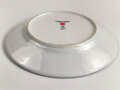 Heer, Kantinenporzellan flacher Teller, datiert 1941, Hersteller W Bavaria, Durchmesser 23,5cm, gebraucht