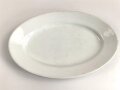 Heer, Kantinenporzellan große Vorlegeplatte, Gesamtlänge 41cm, Hersteller Rosenthal 1939, Gebraucht