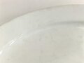 Heer, Kantinenporzellan große Vorlegeplatte, Gesamtlänge 41cm, Hersteller Rosenthal 1939, Gebraucht