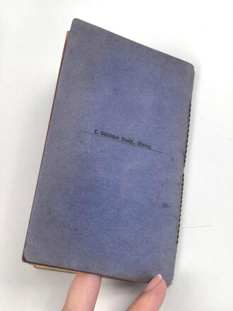 1. Weltkrieg, Militärpaß eines Angehörigen zunächst Feldartillerie Regiment 27. Frankreichfeldzug