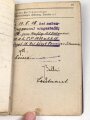 1. Weltkrieg, Militärpaß eines Angehörigen zunächst Feldartillerie Regiment 27. Frankreichfeldzug