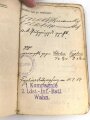 1. Weltkrieg, Militärpaß eines Angehörigen Landsturm Infanterie Batl. Wahn.
