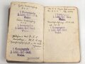 1. Weltkrieg, Militärpaß eines Angehörigen Landsturm Infanterie Batl. Wahn.