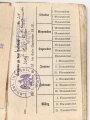 1. Weltkrieg, Militärpaß eines Angehörigen Landsturm Infanterie Batl. Wahn.