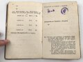 1. Weltkrieg, Militärpaß eines Angehörigen Landsturm Infanterie Batl. Wahn.