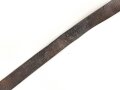 1.Weltkrieg Preussen. Koppel für Mannschaften, Eisenschloss lackiert, Länge des Riemen 103cm, ungereinigt