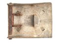 Luftwaffe, Kasten eines Koppelschloss für Mannschaften. Zinkausführung, die Auflage fehlt, ungereinigt
