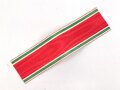 Bulgarien, Ordensband zur Kriegserinnerungsmedaille 1914-1918. Breite 25mm, Länge 65cm