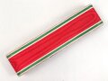 Bulgarien, Ordensband zur Kriegserinnerungsmedaille 1914-1918. Breite 30mm, sie erhalten je 15cm von der Rolle abgeschnitten.