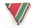 Bulgarien, Dreiecksband zur Kriegserinnerungsmedaille 1914-1918.
