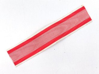 Österreich, Band zur Tapferkeitsmedaille. Breite 30mm, Länge 13,5cm