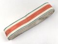 Österreich, Österreich 1. Republik ( 1919–1934 ) Band zur Erinnerungsmedaille für die Landesverteidigung von Tirol 1914-1918. Breite 25mm, sie erhalten je 15cm von der Rolle abgeschnitten
