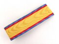 Rumänien, Band zur Medaille Mannhaftigkeit und Treue . Breite 27mm, sie erhalten je 15cm abgeschnitten