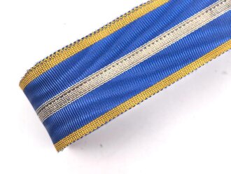 Rumänien, Band zum Verdienstorden der Luftwaffe (Ordinul "Virtutea Aeronauticã"). Breite 25mm, sie erhalten je 15cm von der Rolle abgeschnitten