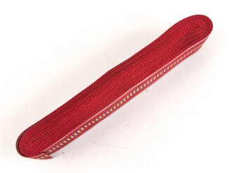 Rumänien, Band zur Medaille Feldzug gegen den Kommunismus. Breite 30mm, sie erhalten je 15cm von der Rolle abgeschnitten