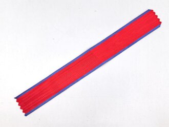 Rumänien, Band zum Orden der Krone von Rumänien. Breite 26mm, Länge 19cm