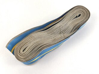 Rumänien, Ordensband Breite 30mm, sie erhalten je 15cm von der Rolle abgeschnitten. Verformt