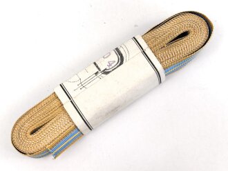Rumänien, Bündel Ordensband für eine Bandspange. Breite 15mm, in der originalen Banderole, laut dieser 10 Meter